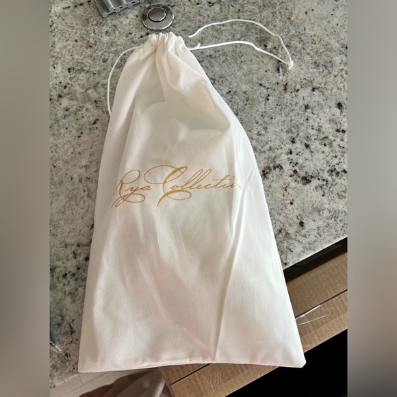 Rya collection feather trimmed slipper ivory - Picture 3 of 5